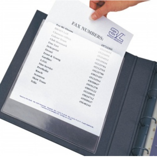 3L Tároló zseb 220x305mm öntapadó