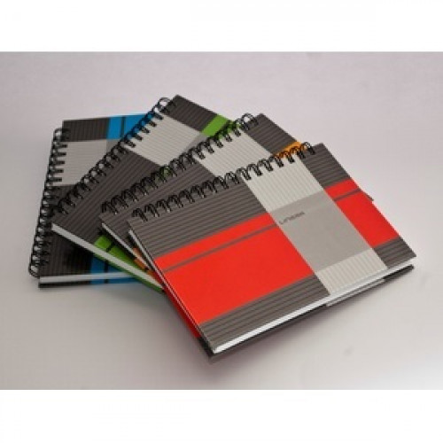 Marker Spirálfüzet A6 kockás 80lap keményfedelű