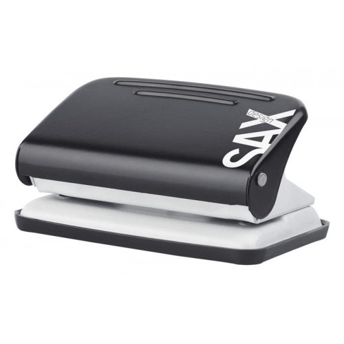 Sax Lyukasztó kétlyukú 12lap Design 218 fekete