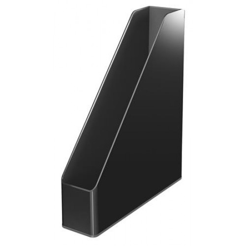 Leitz Iratpapucs műanyag 73mm kettős színhatású Duo fekete