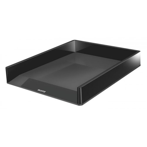 Leitz Irattálca műanyag kettős színhatású Duo fekete