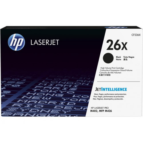 HP CF226X Lézertoner LaserJet Pro M402 426 nyomtatókhoz 26X fekete 9k