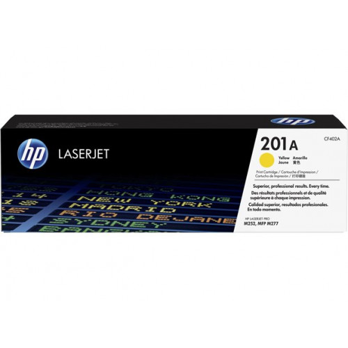 HP CF402A Lézertoner Color LaserJet Pro M252,M277 nyomtatóhoz 201A sárga 1,4k