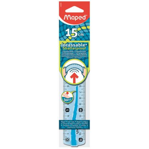 Maped Vonalzó műanyag hajlítható 15cm Flex