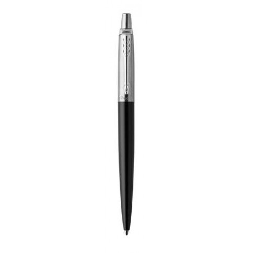 Parker Golyóstoll 0,7mm ezüst színű klip fekete test Royal Jotter kék