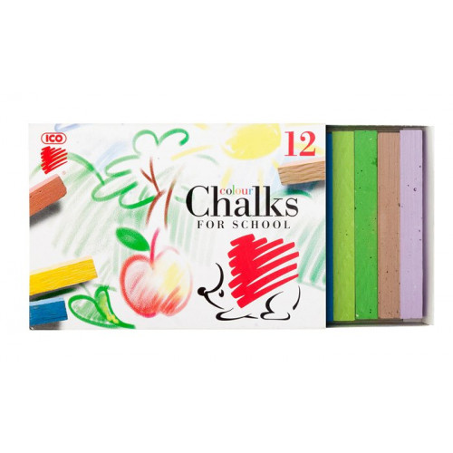 Ico Táblakréta Süni 12 különböző szín