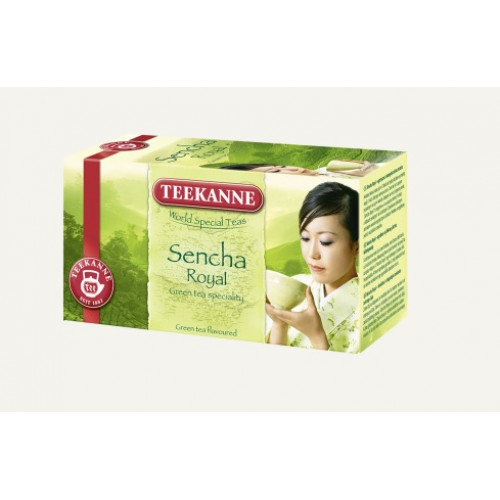Teekanne Zöld tea 20x1,75g Sencha Royal egzotikus és jótékony hatású zöld tea különlegesség.