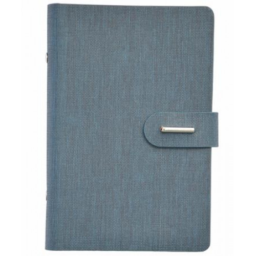 Saturnus Kalendárium gyűrűs betétlapokkal M műbőr 432 kék