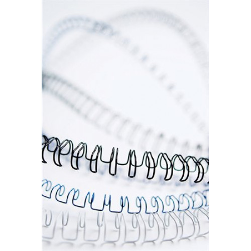 Fellowes Spirál fém 3:1 6mm 21-35lap fekete