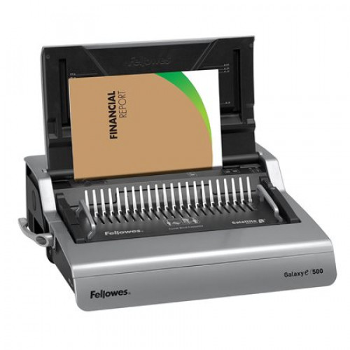 Fellowes Spirálozógép műanyag spirálkötéshez elektromos 500lap Galaxy-E 500