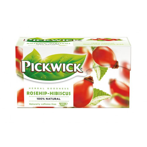 Pickwick Herba tea 20x2,5g csipkebogyó hibiszkusszal