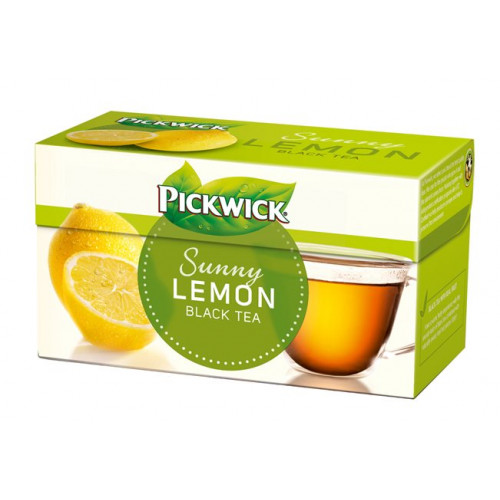 Pickwick Fekete tea 20x1,5g citrom
