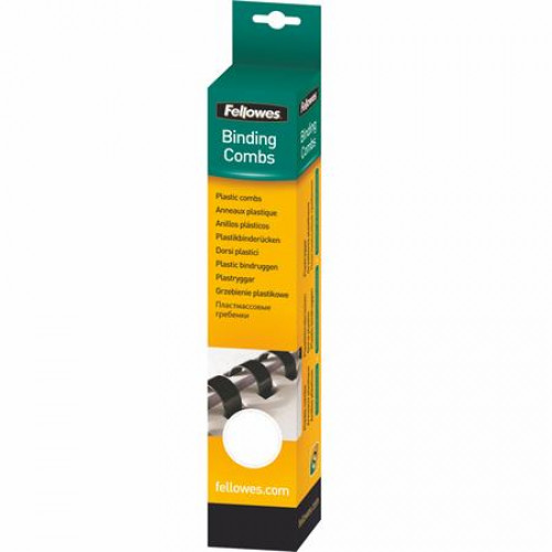 Fellowes Spirál műanyag 14mm 81-100lap fehér