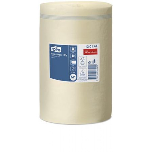 Tork Kéztörlő tekercses 1 rétegű 14cm belsőmag adagolás M1 rendszer Universal 310 sárga (120144)