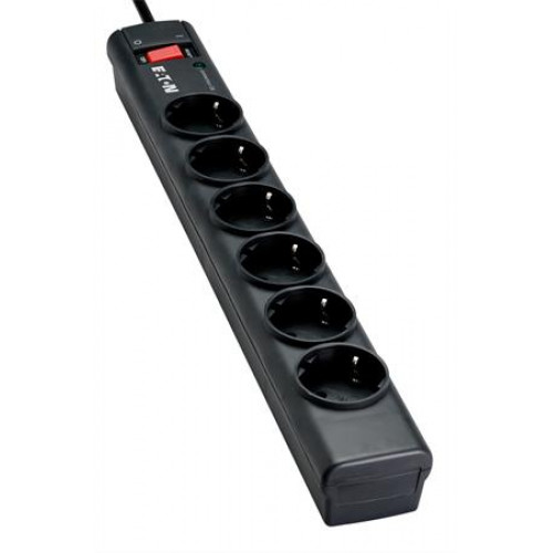 Eaton Elosztó 6 aljzat túlfeszültségvédő elosztó Protection Strip