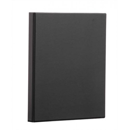 Panta Plast Gyűrűs könyv panorámás 4 gyűrű 55mm A4 PP/karton fekete