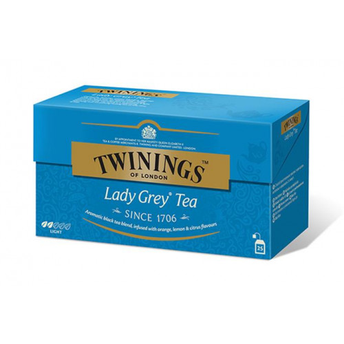 Twinings Fekete tea 25x2g Lady Grey