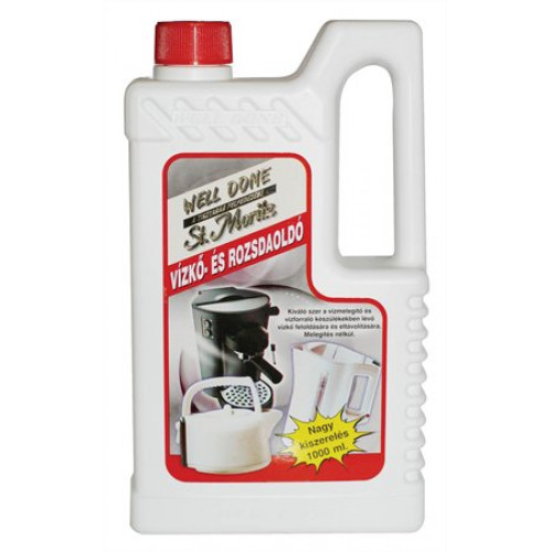 Well Done Vízkőoldó folyadék 1l háztartási gépekhez