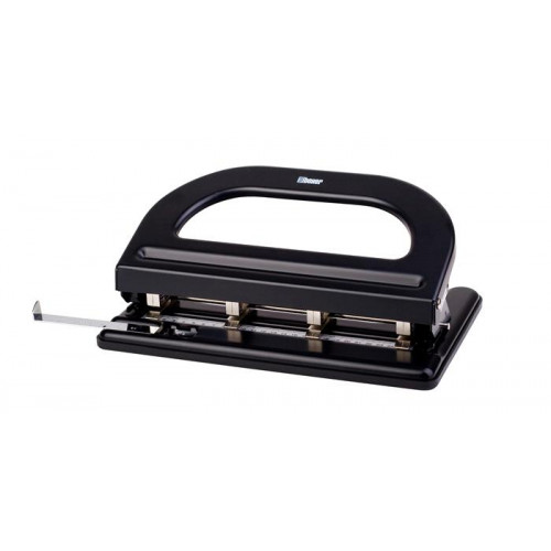 Boxer Lyukasztó nagyteljesítményű négylyukú 30lap 988 fekete