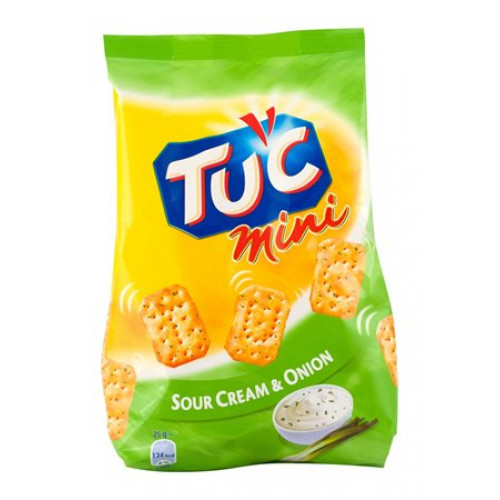 Tuc Keksz 100g MINI snack hagymás-tejfölös