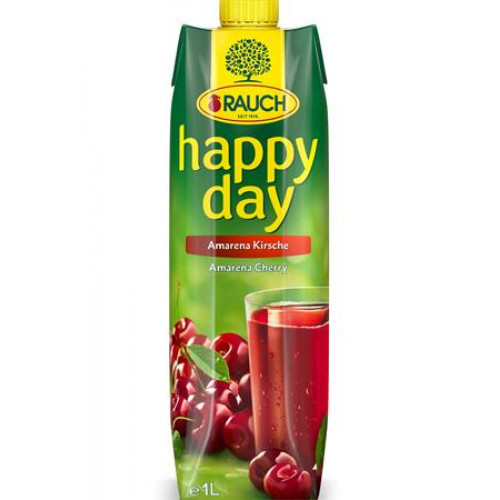 Rauch Gyümölcslé 50 1l Happy day amarena meggy