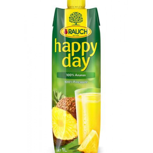Rauch Gyümölcslé 100 1l Happy day ananász