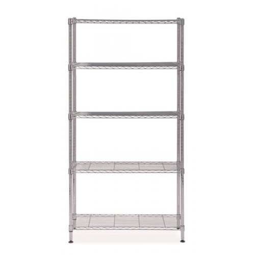 Alba Polcrendszer fém 5 polc 200x90x35cm