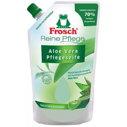 Frosch Folyékony szappan UTÁNTÖLTŐ 0,5L aloe vera