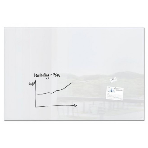 Sigel Mágneses üvegtábla 120x180cm Artverum fehér