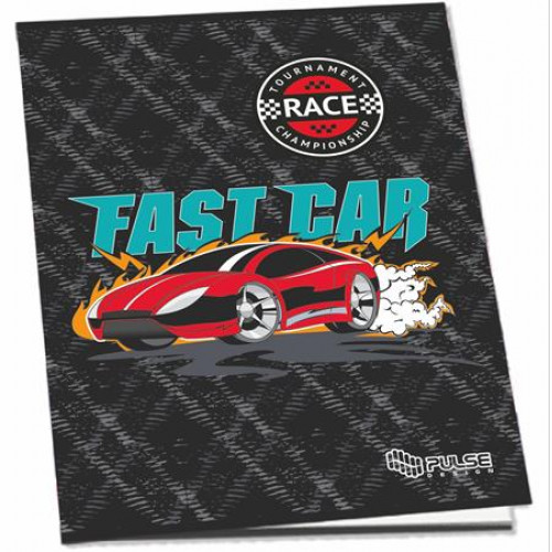 Pulse Füzet tűzött A5 vonalas 52lap Boys