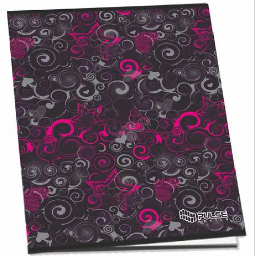 Pulse Füzet tűzött A5 kockás 52lap Girls