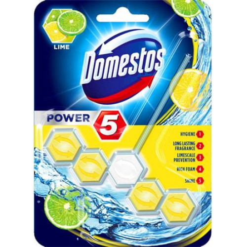 Domestos WC illatosító golyók 50gr Power 5 lime