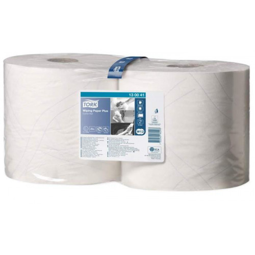 Tork Törlőpapír tekercses 2 rétegű 26,2cm W1/W2 rendszer Premium Plusz fehér (130041)