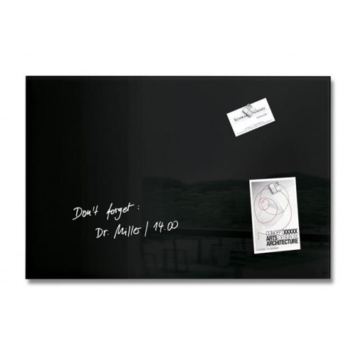 Sigel Mágneses üvegtábla 60x40cm Artverum fekete