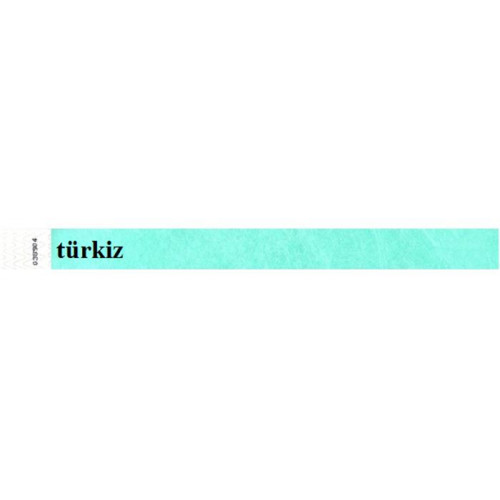 Karszalag 3/4 tyvek türkiz