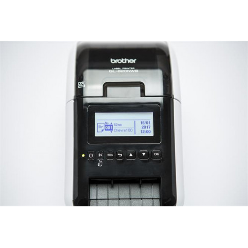 Brother Etikett- és címkenyomtató QL-820NWB