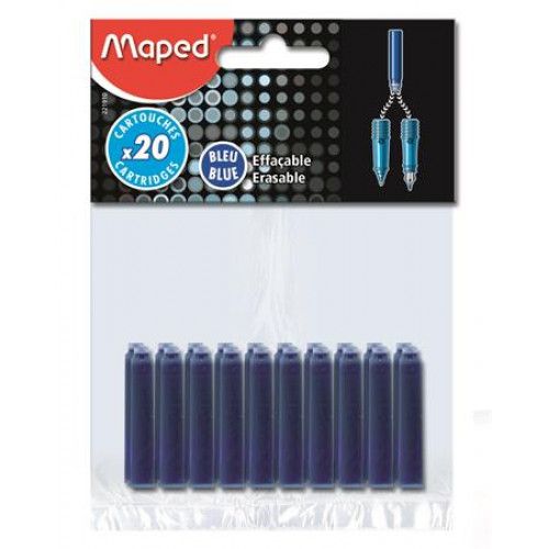 Maped Töltőtoll patron kék