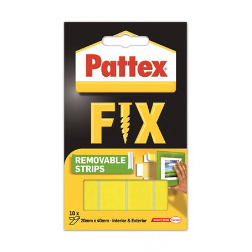 Henkel Ragasztócsík kétoldalú visszaszedhető 20x40mm Pattex Fix