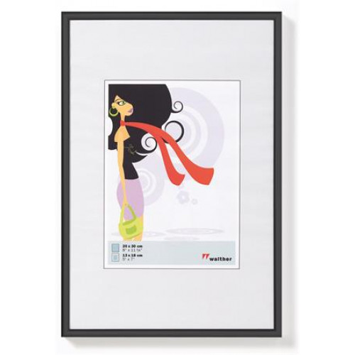 Képkeret műanyag 21x29,7cm New Lifestyle fekete