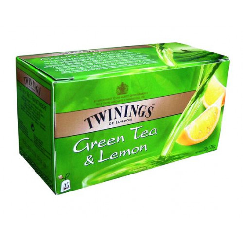 Twinings Zöldtea 25x1,6g citrom