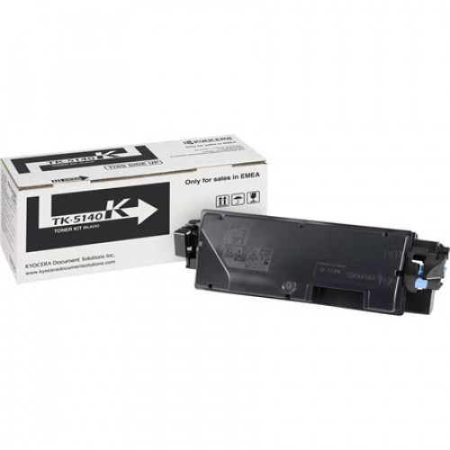 Kyocera TK5140K Lézertoner P6130cdn M6030cdn M6530cdn fekete 7k