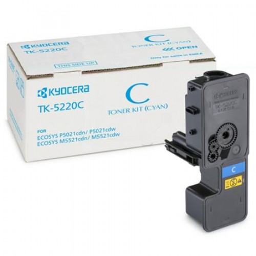 Kyocera TK5220C Lézertoner P5021cdn P5021cdw M5521cdn M5521cdw kék 1,2k