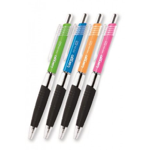 Flexoffice Golyóstoll 0,35mm nyomógombos Tango kék