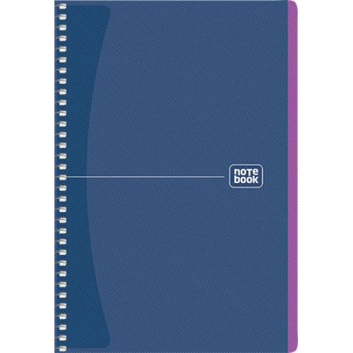 Shkolyaryk Spirálfüzet A5 kockás 80lap Notebook vegyes