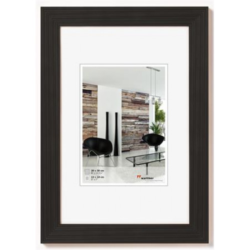 Képkeret fa 20x30cm Grado fekete