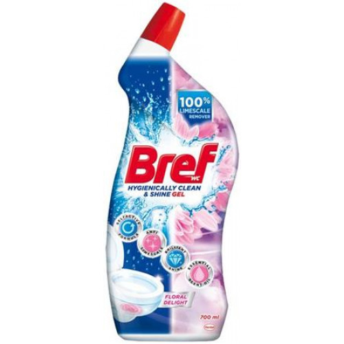 Bref WC-tisztítógél 700ml floral