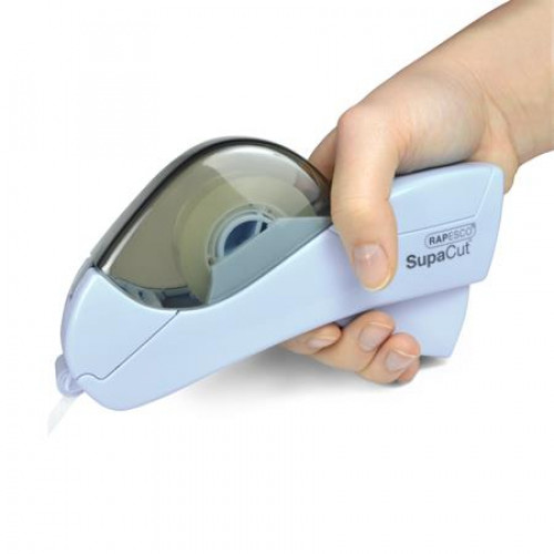 Rapesco Ragasztószalag-adagoló kézi SupaCut világoskék