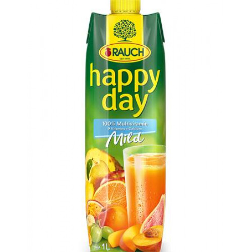 Rauch Gyümölcslé 100 1l Happy day multivitamin mild