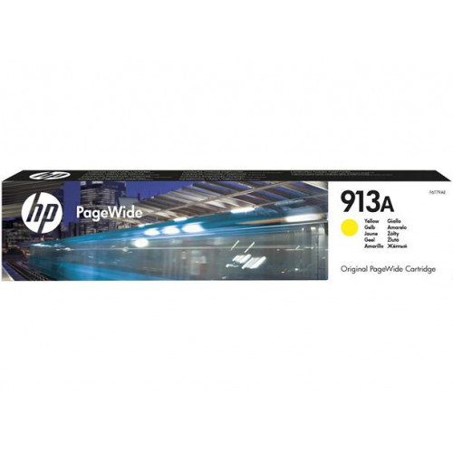 HP F6T79AE Tintapatron PageWide 352 377 PageWide Pro 452 477 913 sárga 3,5k