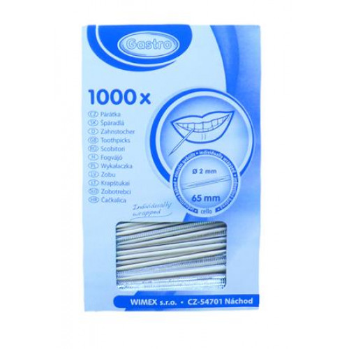 Fogvájó fa darabonként csomagolt kb. 1000 szál